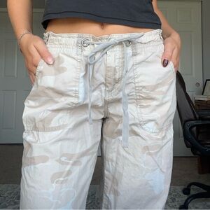 Y2K camo pants